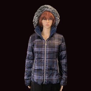 ZeroXposur Women's Small Blue Plaid Jacket